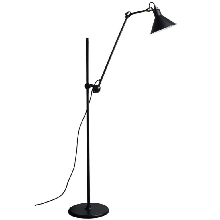 215 Gulvlampe Sort - Lampe Gras - Udstillingsmodel