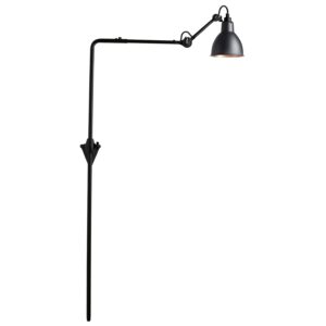 216 Væglampe Sort/Sort/Kobber - Lampe Gras