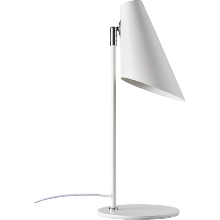 4 stk Dyberg Larsen Cale bordlampe, hvid