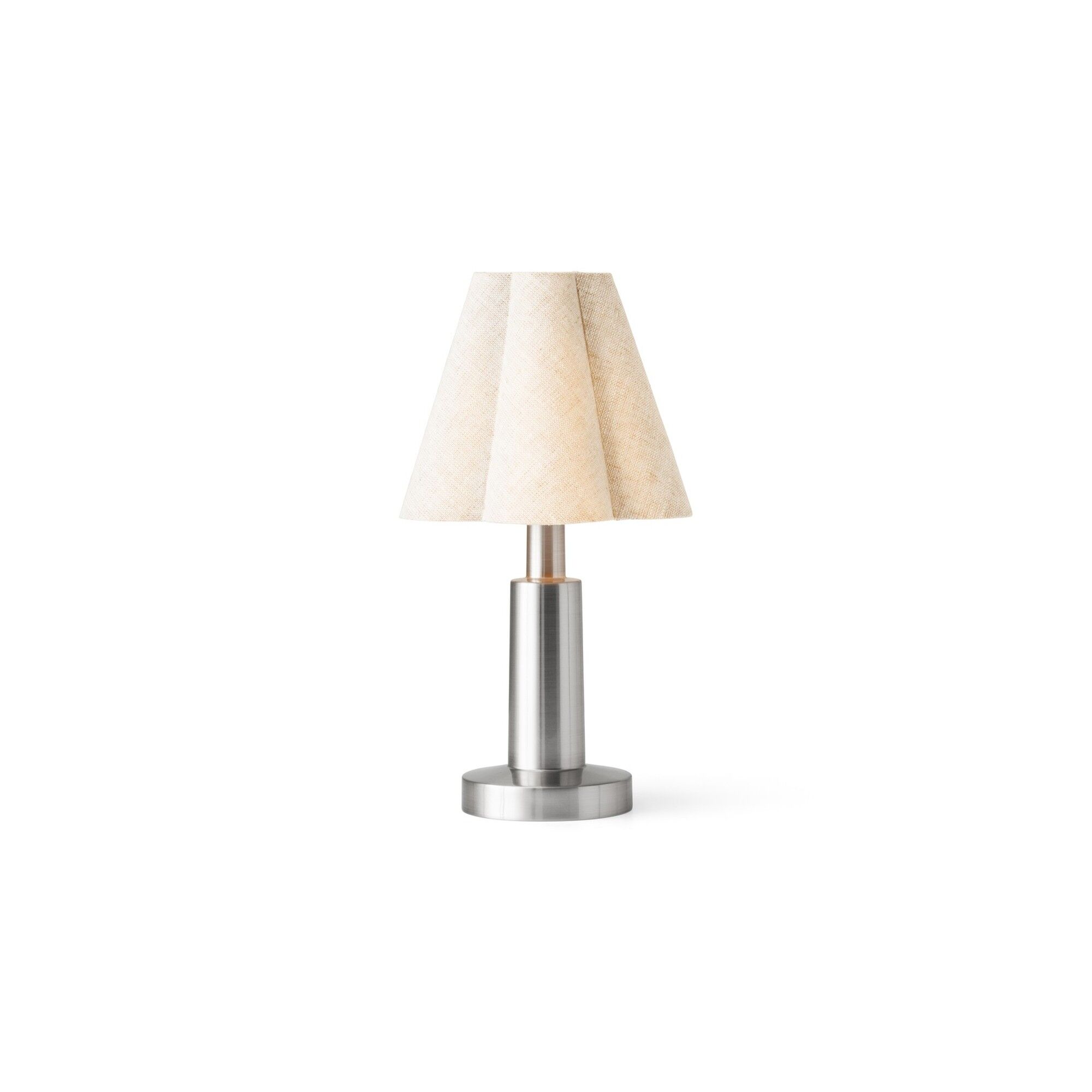 Admiral Transportabel Lampe Krom/Tekstil