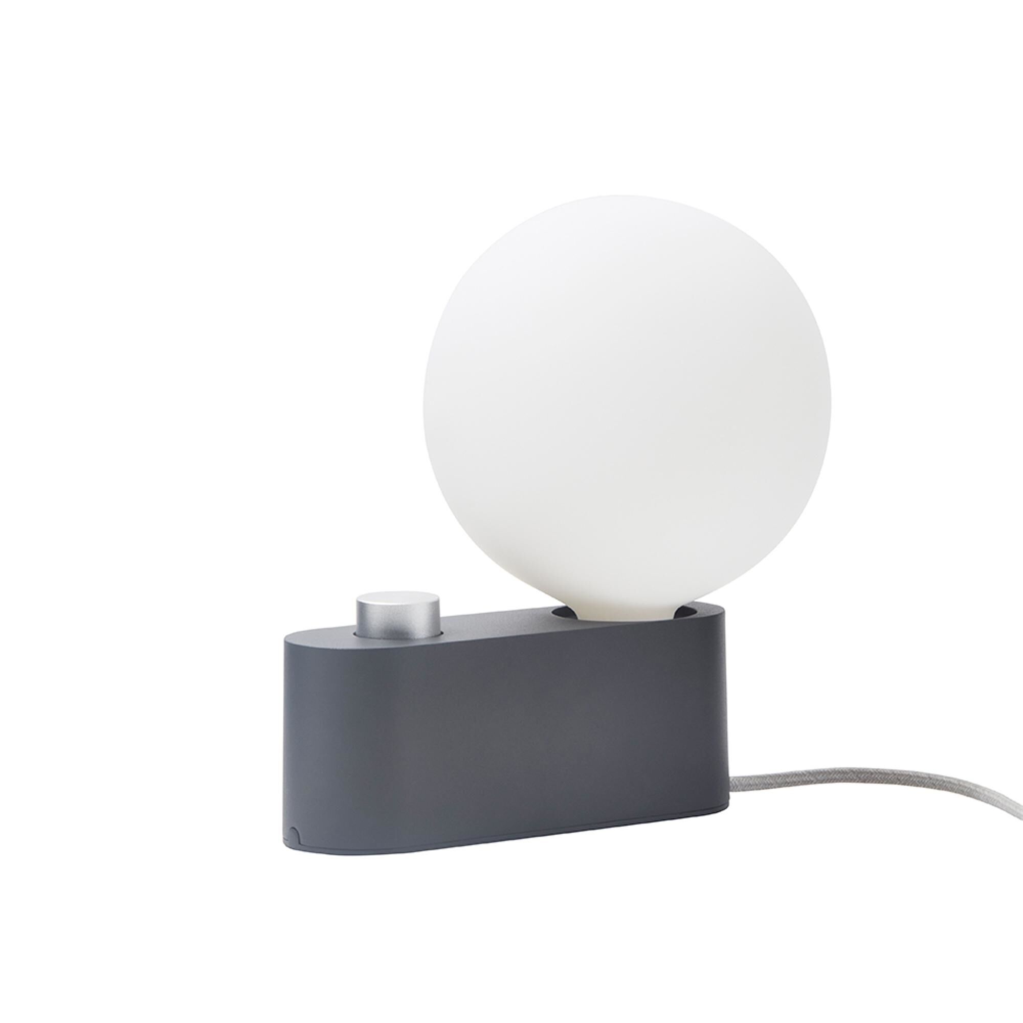 Alumina Bordlampe Sort med Sphere IV
