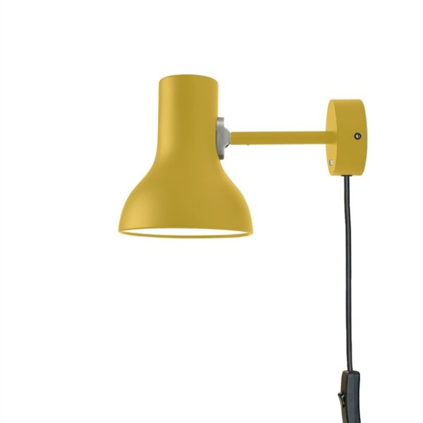 Anglepoise Type 75 Mini Væglampe Margaret Howell Edition m. Ledning Yellow Ochre