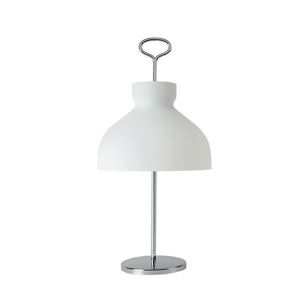 Arenzano Bordlampe Høj Hvid & Krom
