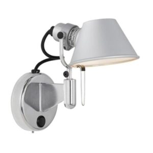 Artemide Tolomeo Micro Faretto LED Væglampe Uden Afbryder Aluminium