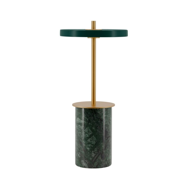 Asteria Move Transportabel Lampe Mini Grøn Marmor