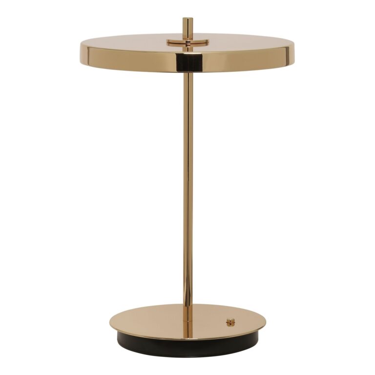 Asteria Move Transportabel Lampe Poleret Messing