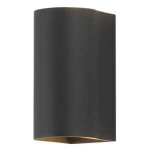 Astro Dunbar udendørs up- & downlight væglampe - sort/H16 cm