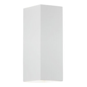 Astro Oslo up- & downlight udendørs væglampe - hvid/H25,5 cm