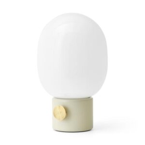 Audo JWDA Bordlampe Alabaster Hvid/Messing