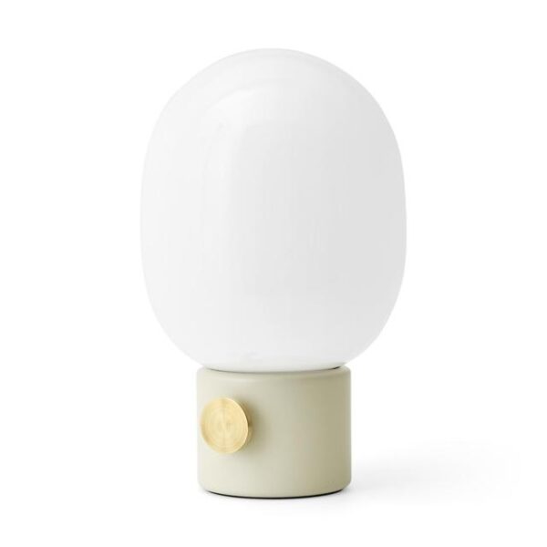Audo JWDA Bordlampe Alabaster Hvid/Messing