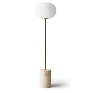 Audo JWDA Gulvlampe Travertin Marmor & Messing
