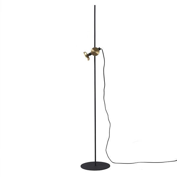 BLEND Gulvlampe Sort/Messing
