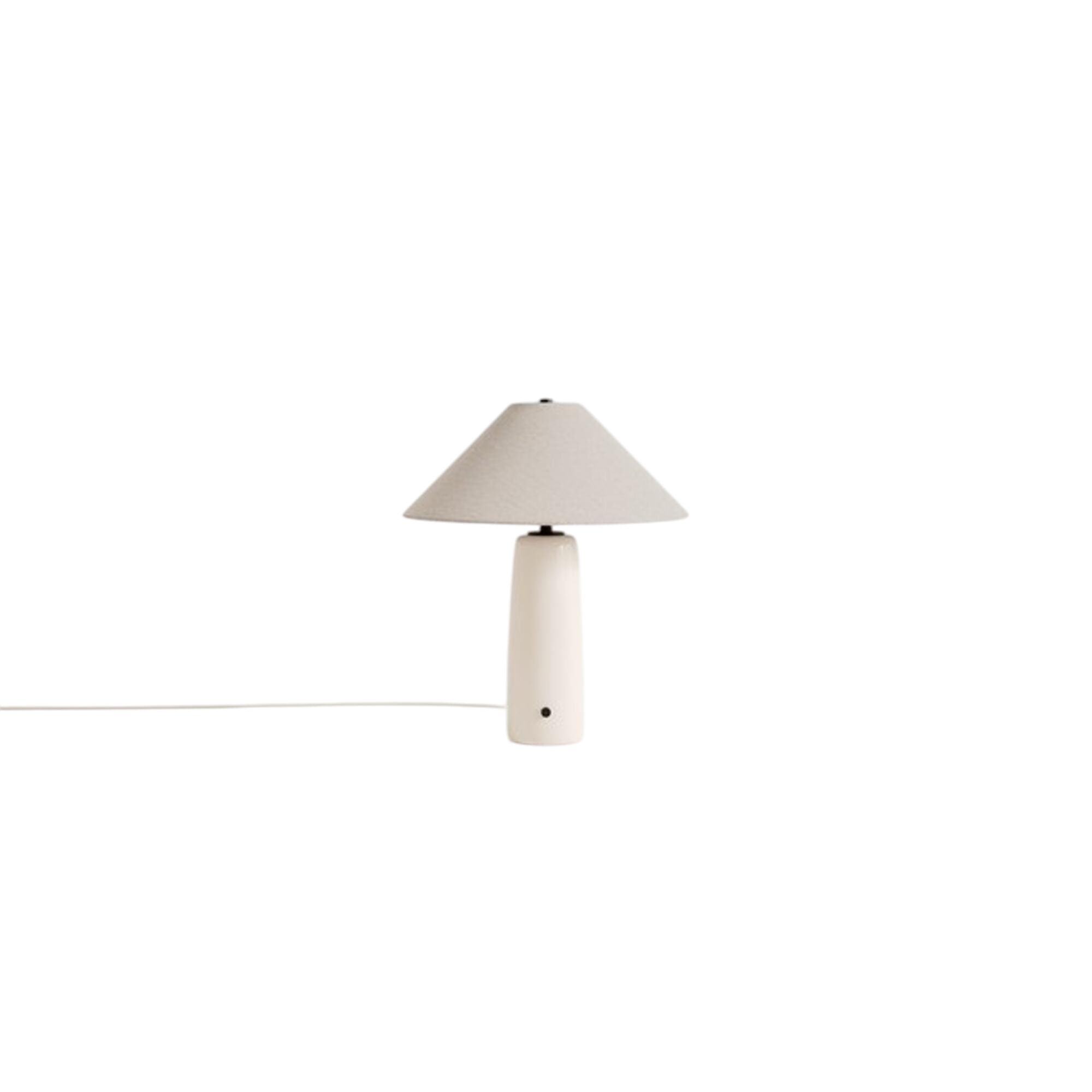 Baton Bordlampe High-Gloss Light Beige