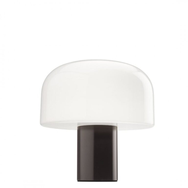 Bellhop T Bordlampe Choko/Glas