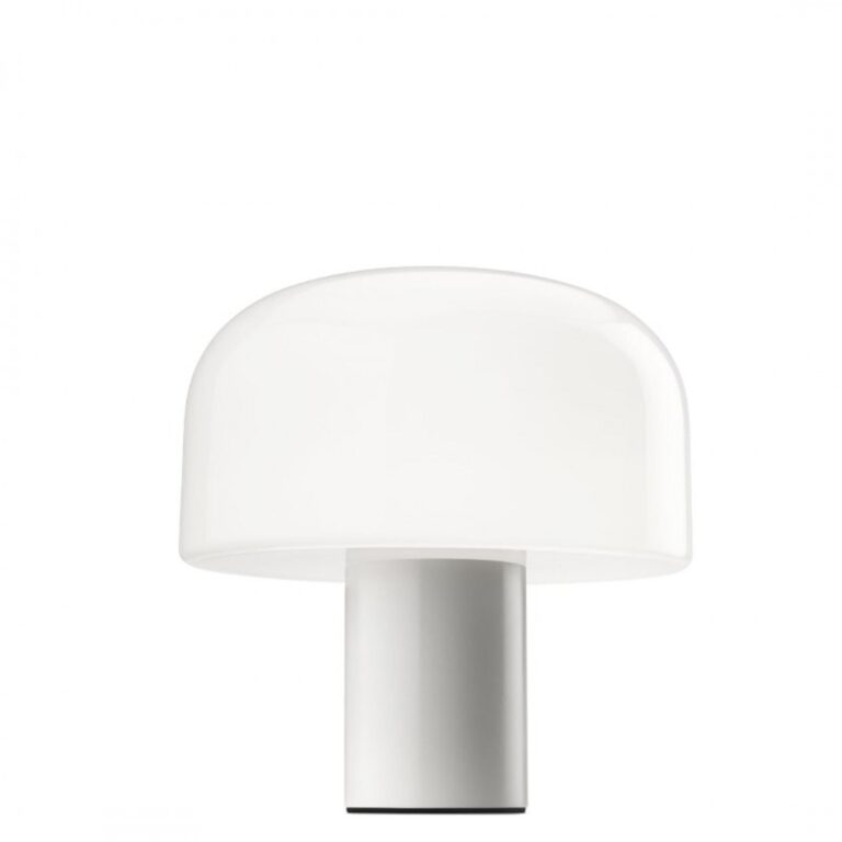 Bellhop T Bordlampe Hvid/Glas