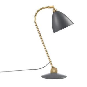 Bestlite BL2 Bordlampe Grå & Messing