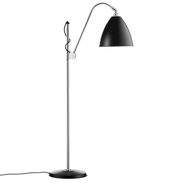 Bestlite BL3M Gulvlampe Sort/Krom