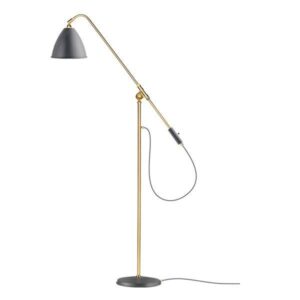 Bestlite BL4 Gulvlampe Grå & Messing