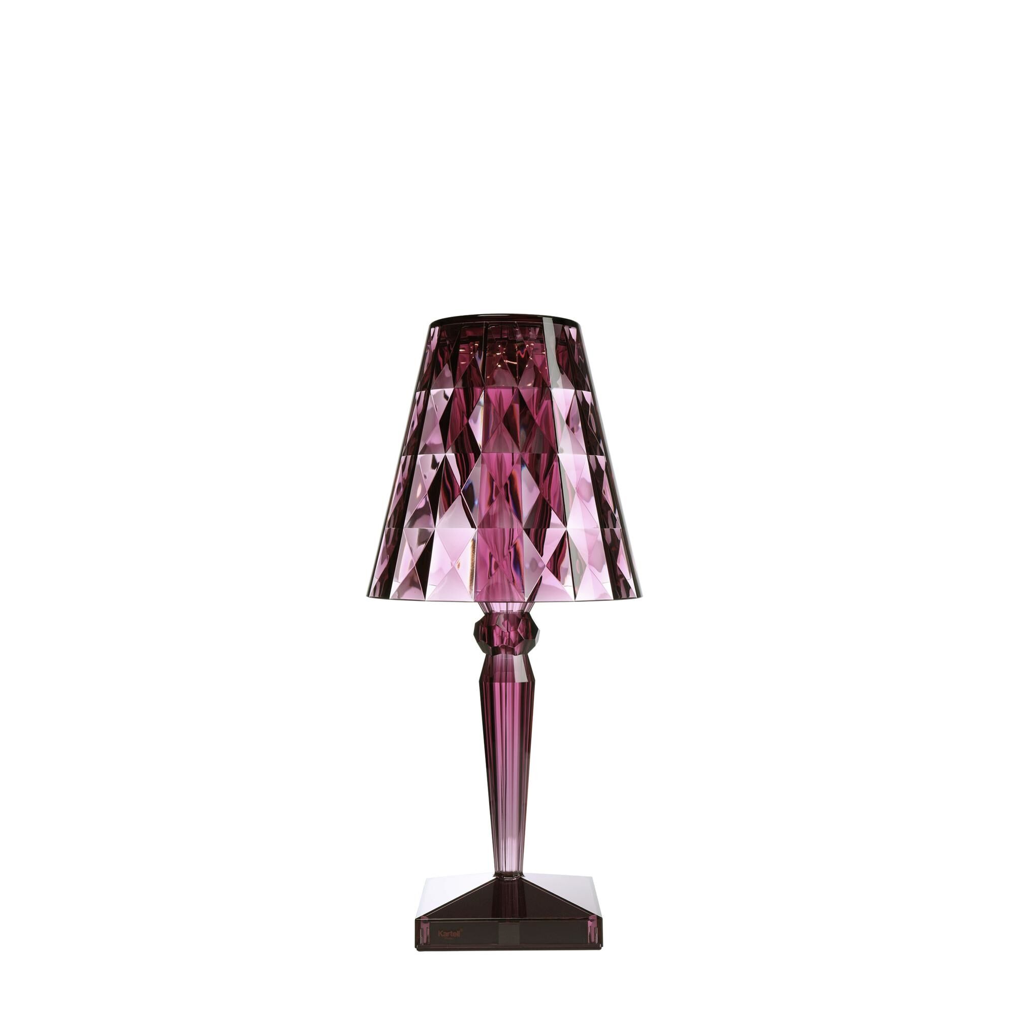Big Battery Bordlampe Lilla