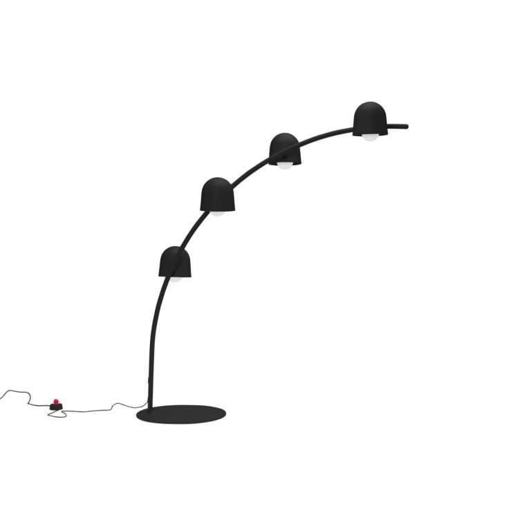 Big Lebow Gulvlampe Anthracite