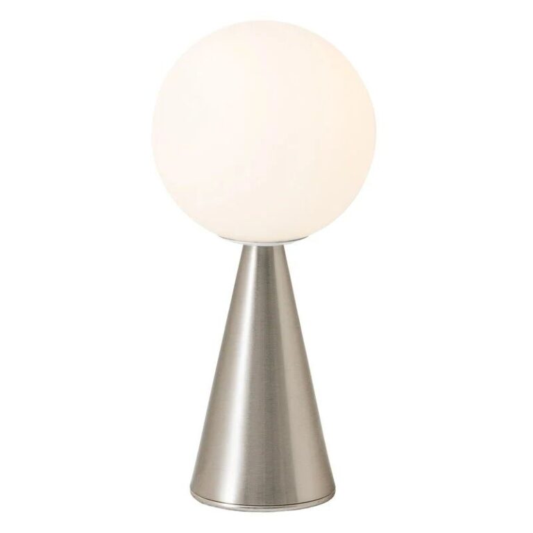 Bilia Mini Bordlampe Nikkel