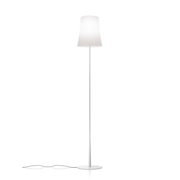 Birdie Easy Gulvlampe Hvid