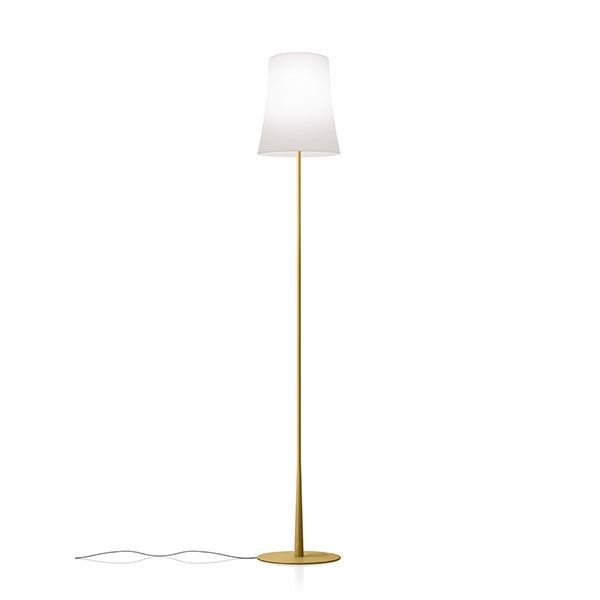 Birdie Easy Gulvlampe Sand Gul