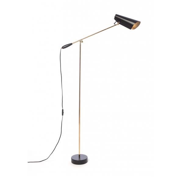 Birdy Gulvlampe Sort