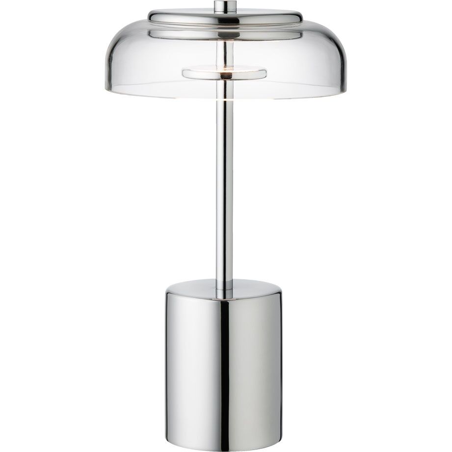 Blossi Transportabel Lampe Mini Krom/Klar
