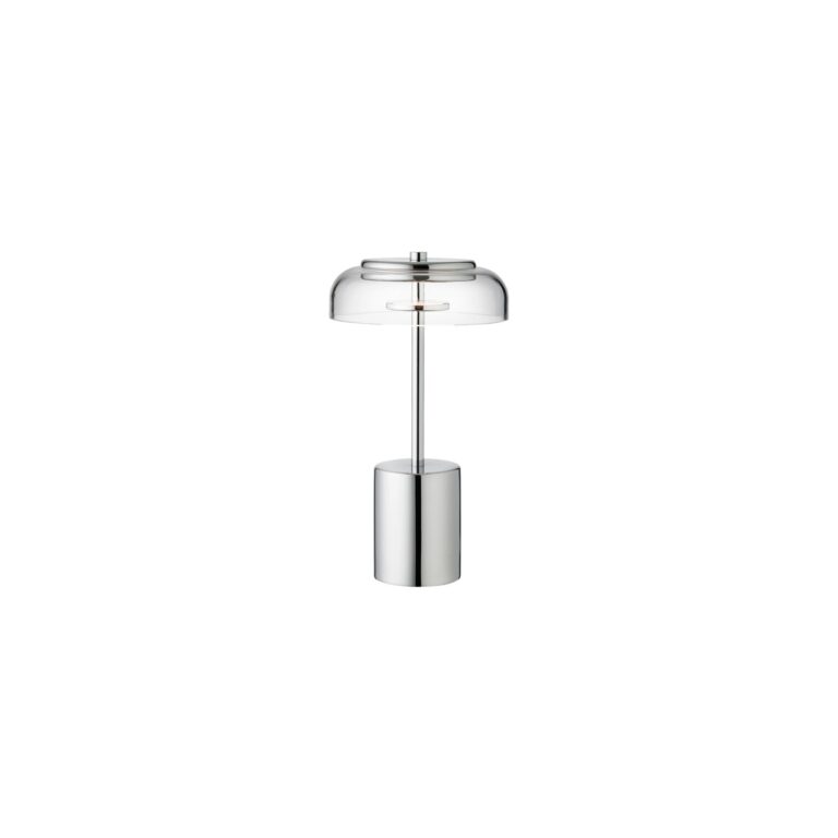 Blossi Transportabel Lampe Mini Krom/Klar