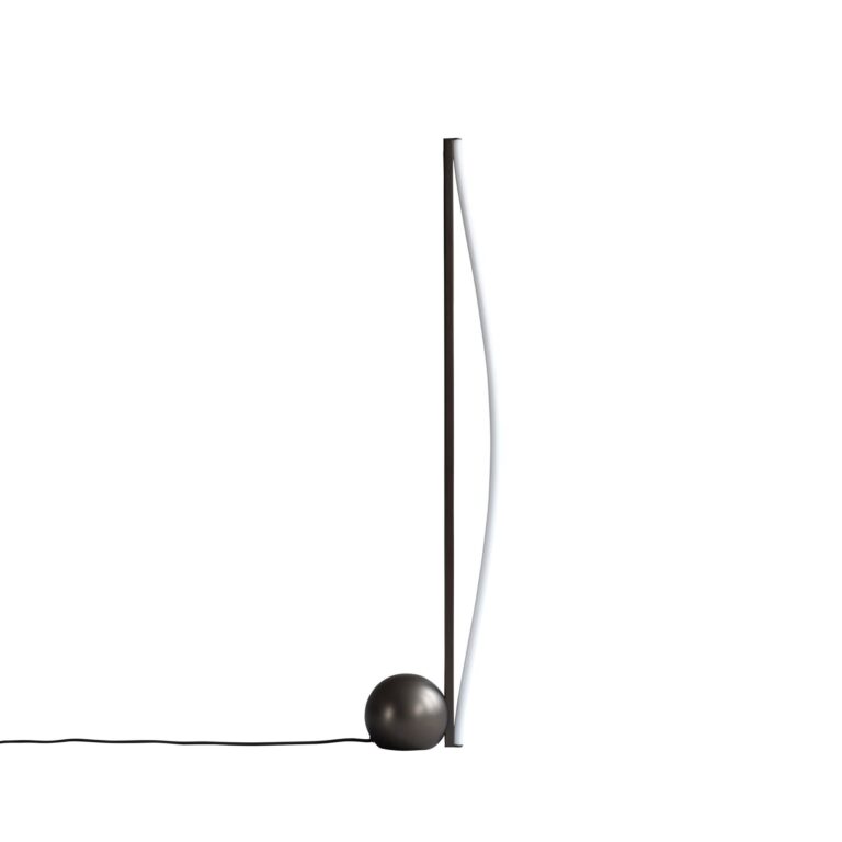 Bow Gulvlampe Bronze