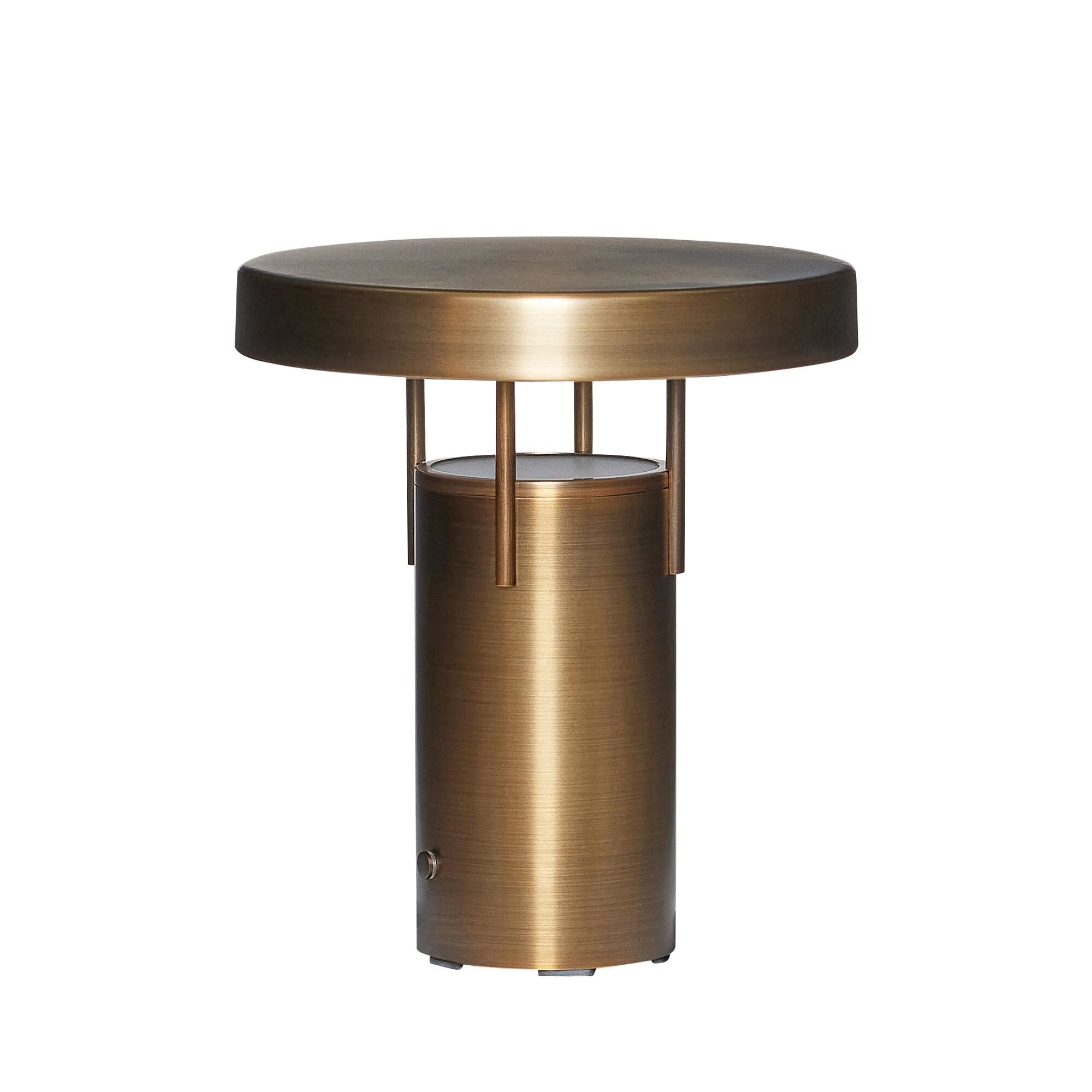 BringMe Transportabel Lampe Mini Bruneret Messing