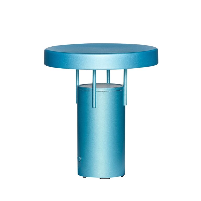 BringMe Transportabel Lampe Mini Metallic Turquoise