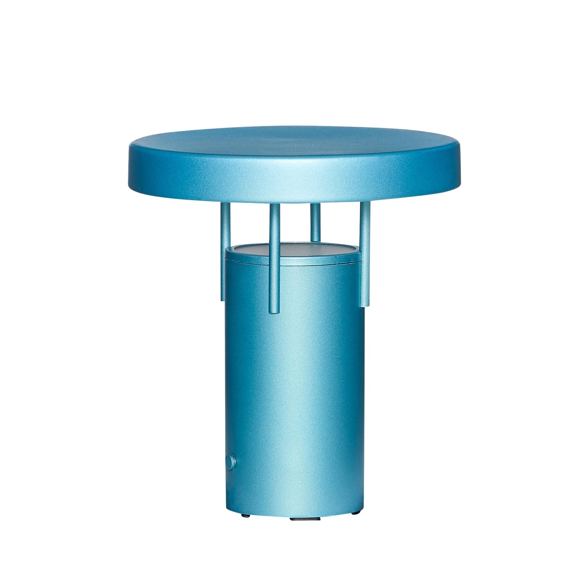 BringMe Transportabel Lampe Mini Metallic Turquoise