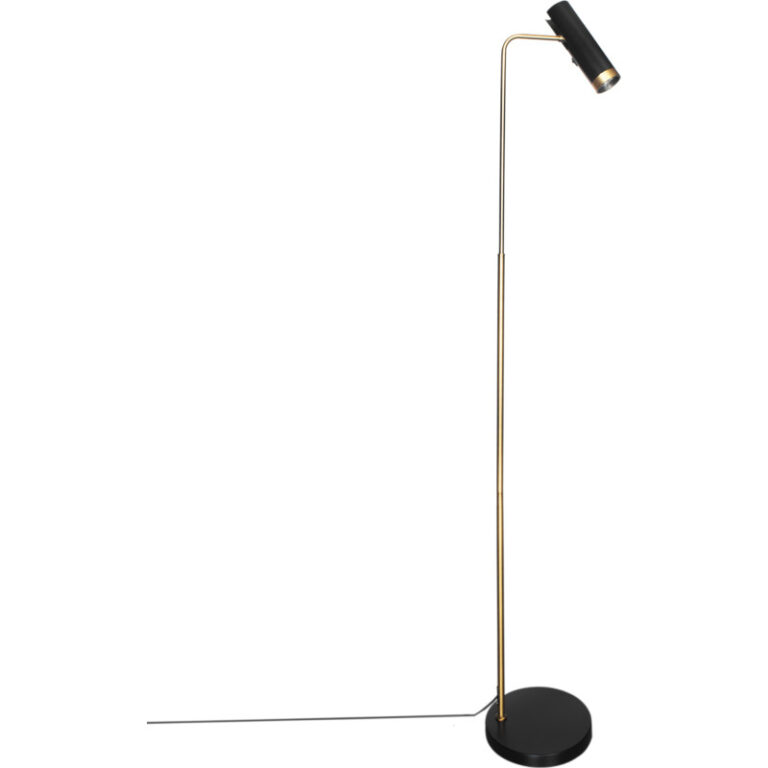 By RÃ½dens Puls gulvlampe, sort