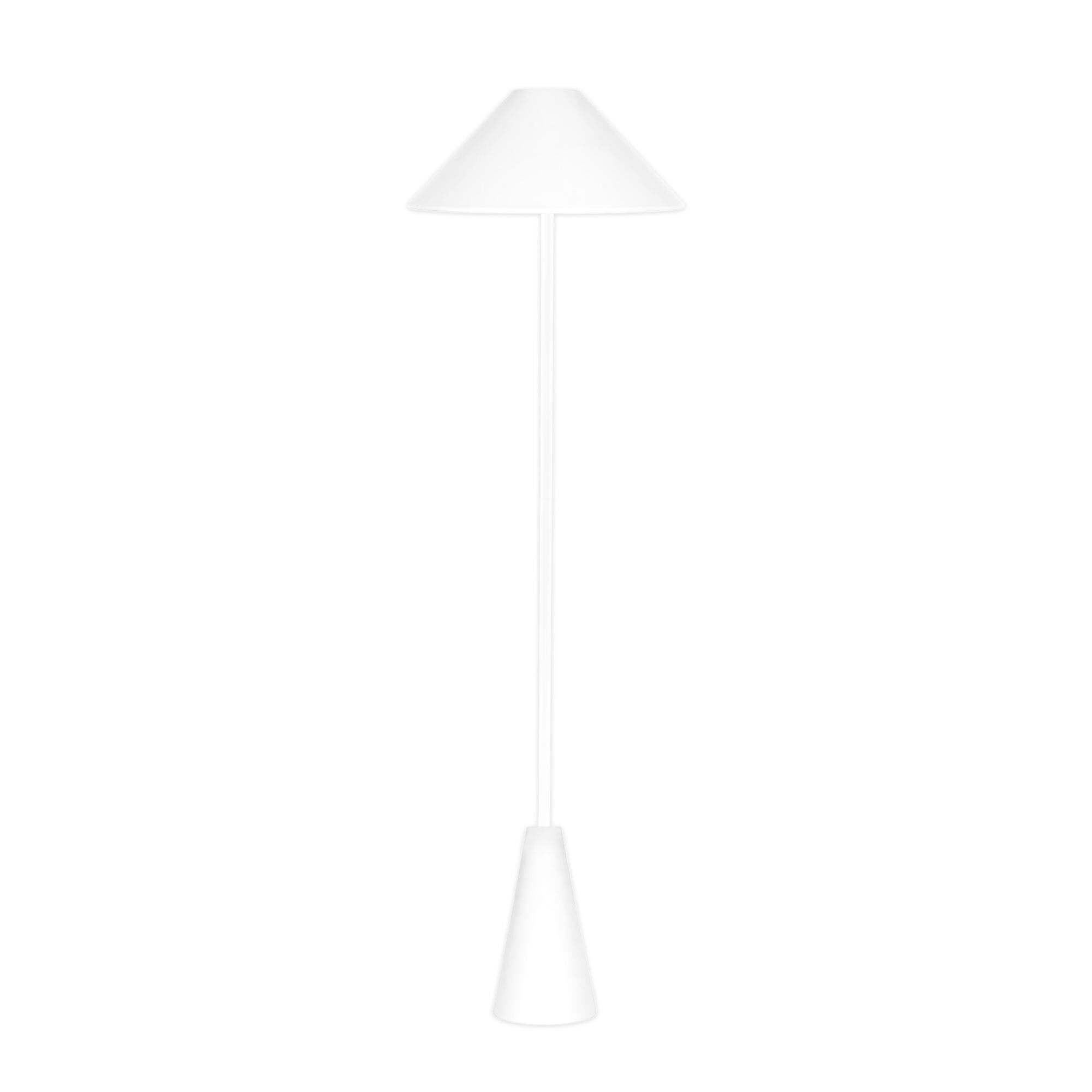 Cannes Gulvlampe Hvid