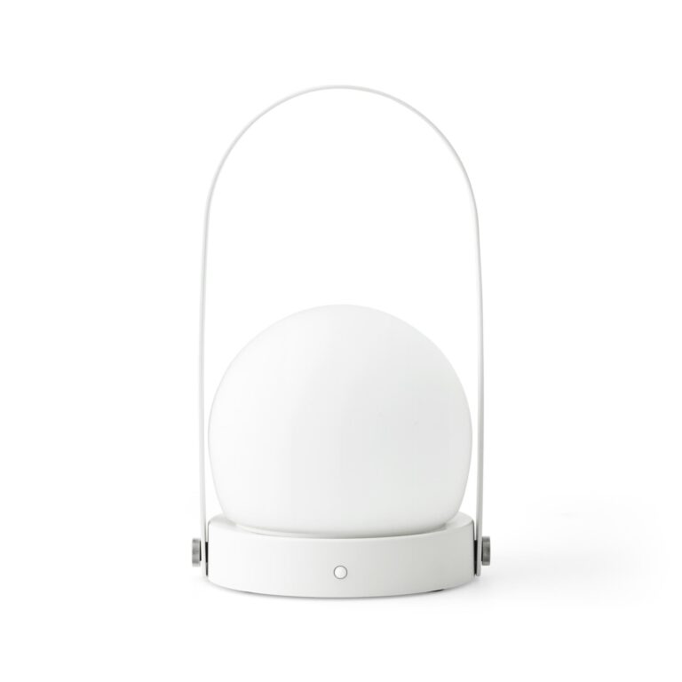 Carrie Transportabel Lampe Hvid