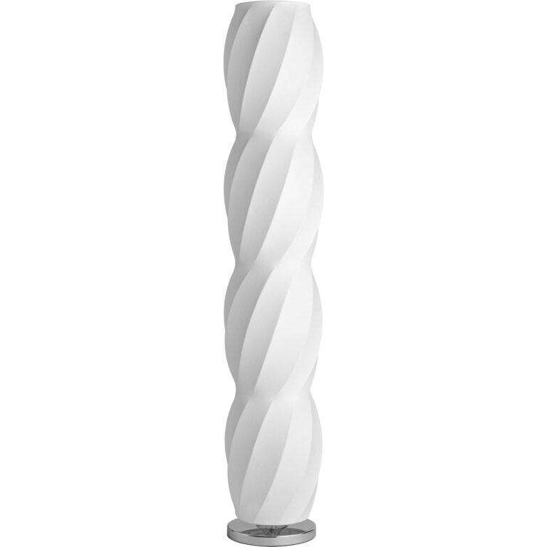 Cocoon Gulvlampe Hvid/Krom
