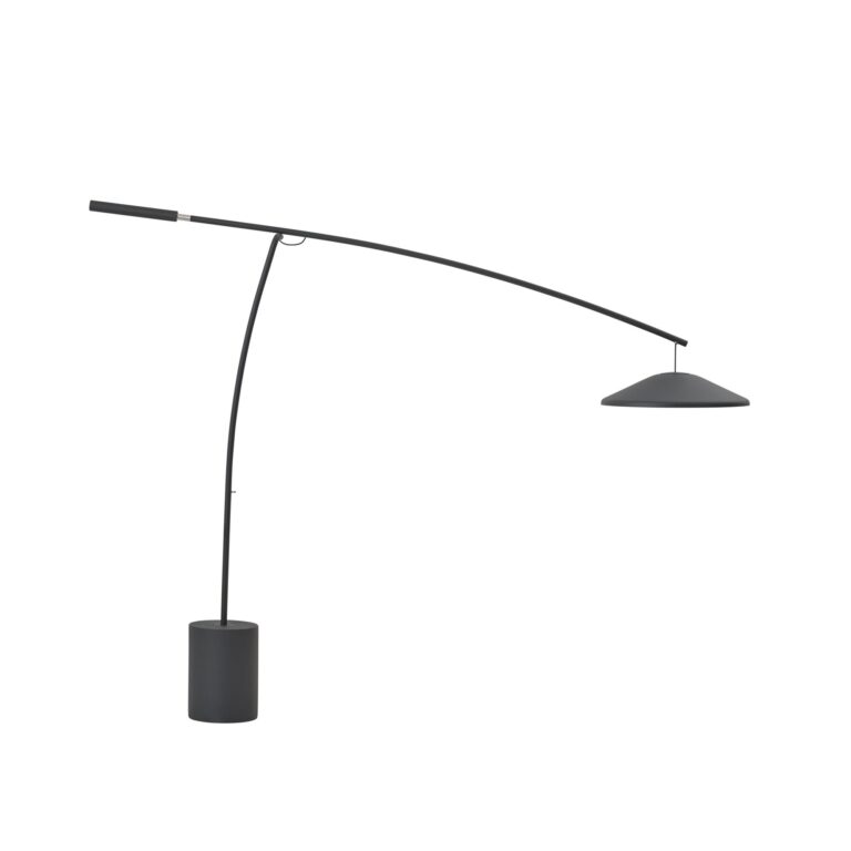 Contra gulvlampe antracit sort