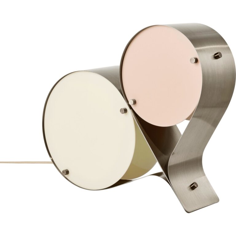 Coppia Bordlampe Ivory/Blush