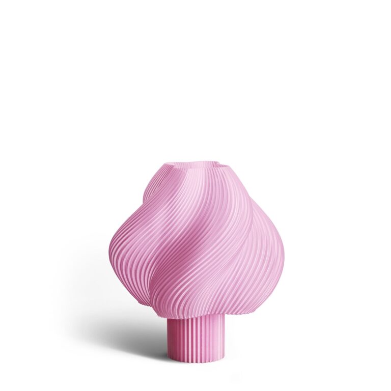Crème Atelier Soft Serve Transportabel Lampe Rose Sorbet