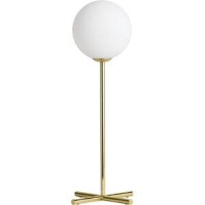 Decotique Runa Bordlampe Messing/Opal