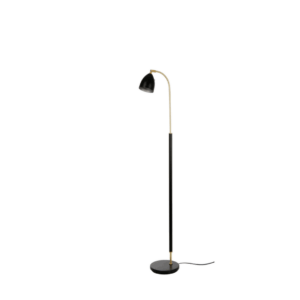 Deluxe Gulvlampe Sort/Messing - Belid