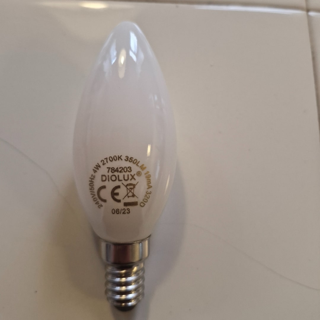 Diolux Kerte40 E14 4W LED 350lm 2700K - Så længe lager haves - GN