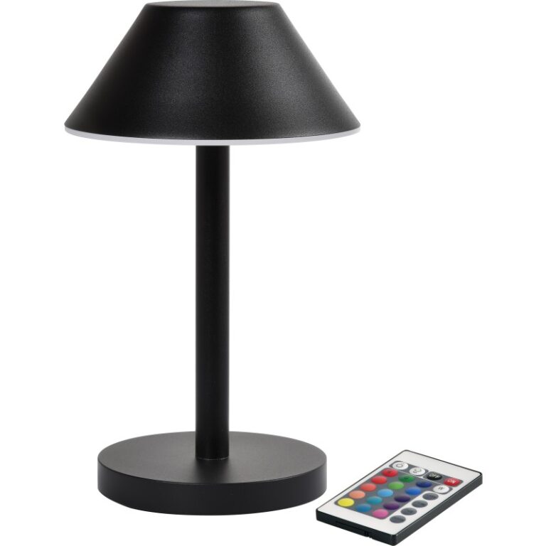 Duni Zelda Midi genopladelig bordlampe, sort