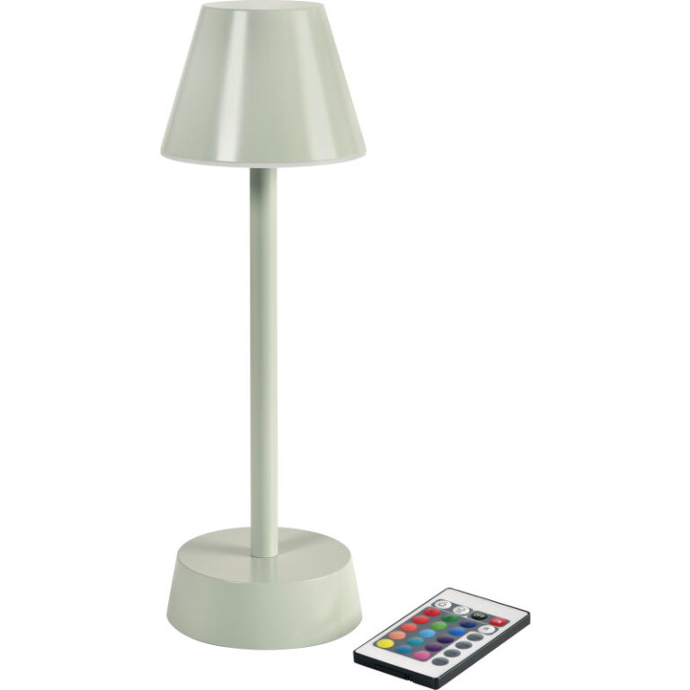 Duni Zelda genopladelig bordlampe, grøn