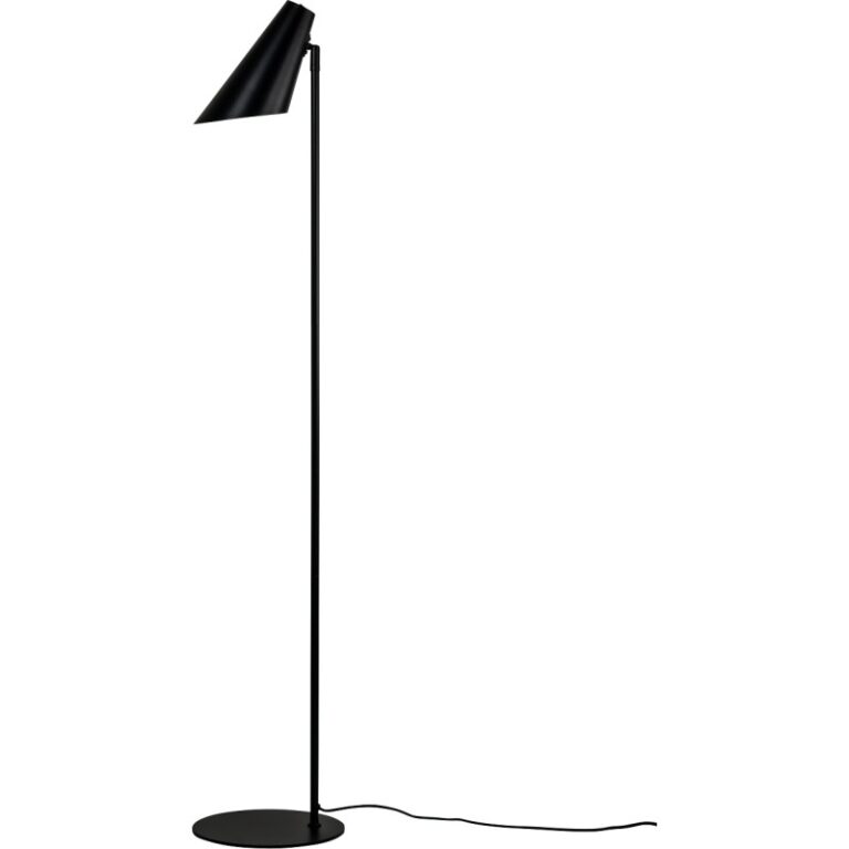 Dyberg Larsen Cale gulvlampe, sort