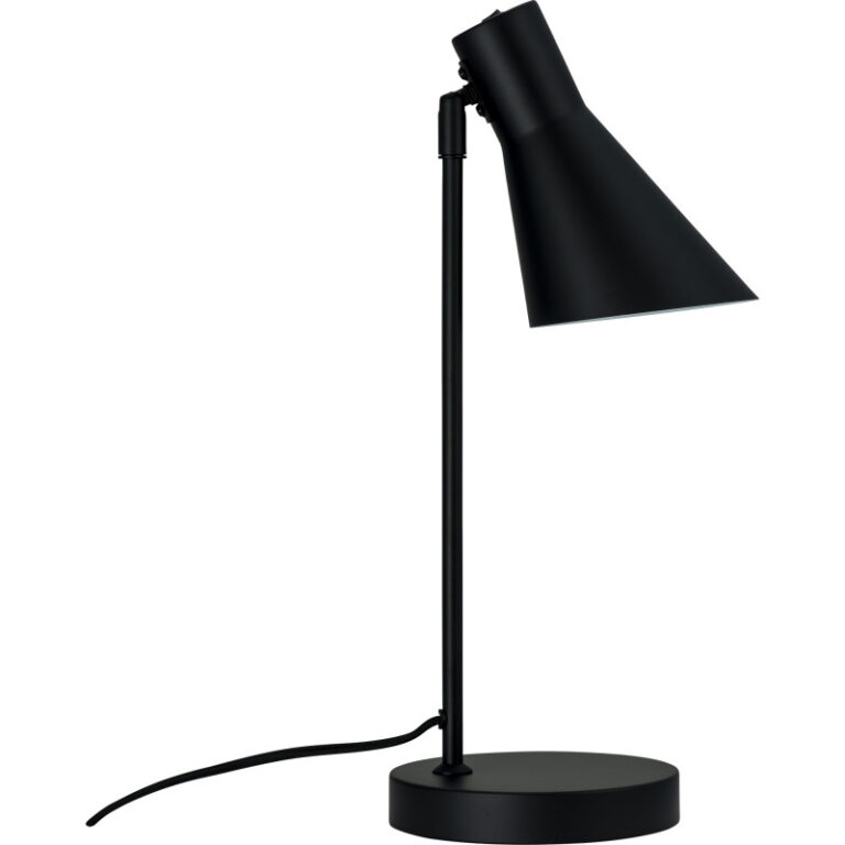 Dyberg Larsen DL12 bordlampe, sort