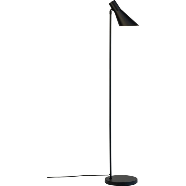 Dyberg Larsen DL12 gulvlampe, sort