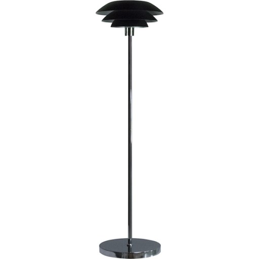 Dyberg Larsen DL31 gulvlampe, sort